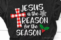Christmas Svg, Jesus is the Reason for the Season Svg Christ Product Image 2