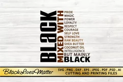 Black Lives Matter SVG PNG EPS DXF for Cutting and Printing Product Image 2