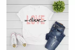 Love svg, Distressed svg, Grunge svg, Valentines day Product Image 2