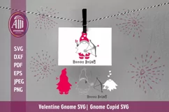 Valentine Gnomes SVG|Cupid SVG |Valentine's day SVG Product Image 3