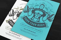 Fitness & Gym Sports Flyer Template Product Image 1