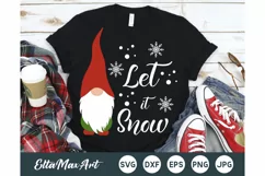 Let it snow SVG, Christmas shirt svg, Christmas SVG, Product Image 1