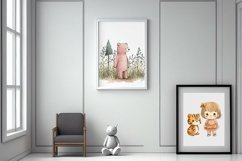 Wooden Frame Smart Mockup PSD &amp; JPG Template Graphic Product Image 3