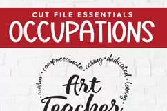 Art Teacher svg - an art teacher svg heart file for crafters Product Image 4