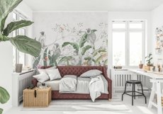 Wall mockup - Wallpaper mockup - Scandinavian room scene Product Image 11