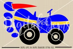 Race car footprint SVG / PNG / EPS / DXF files Product Image 2