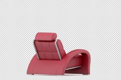 Isometric Arm Chair 3D isolated render Product Image 1