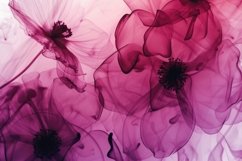 Delicate Pink Floral Abstract Art Background Wallpaper Product Image 1