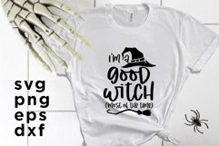 I'm A Good Witch Most Of The Time SVG Product Image 1