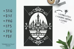 Castle Design - SVG DXF PNG EPS JPG PDF Cutting File Product Image 1