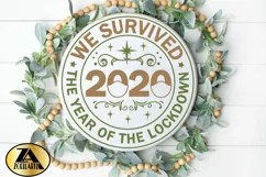 Ornament SVG PNG EPS DXF COVID 2020 SVG Christmas Quote SVG Product Image 4
