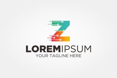 Letter Z Tech Logo Product Image 1
