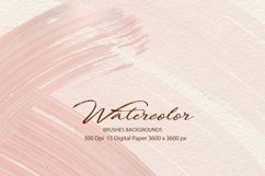 Watercolor Brushes Strokes Textures Product Image 1