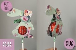 Easter lolly holder bundle | Paper cutting |rabbit lolly Product Image 7