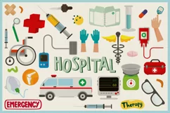 Health Care & Medical Vector Clipart & Seamless Patterns Product Image 2