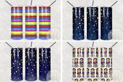 HUEG BUNDLE 20 Oz. Skinny Tumbler Sublimation / 47 Designs Product Image 8