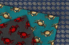 Crab Digital Paper Product Image 4