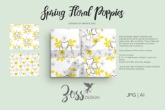 Spring Floral Poppies | Digital paper paper designs|Patterns Product Image 4