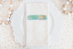 Turquoise and Blush Pink Brush Strokes Bundle Product Image 8