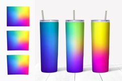 Tumbler Sublimation, Rainbow Design Tumbler 20oz Product Image 4