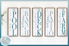 Welcome Signs for Porch SVG Bundle | Front Door Welcome Sign Product Image 4