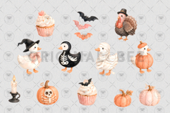 Halloween Spooky Goose Clipart Product Image 3