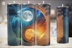 Balance Tumbler Sublimation, 20 oz Tumbler / Yin and Yang Product Image 4