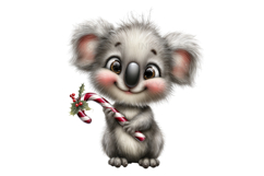 Funny Christmas Koala PNG Bundle Product Image 4