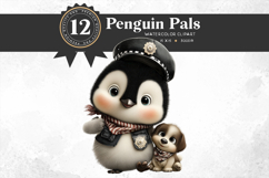 Baby Penguin Pals in Jobs Clipart Set Product Image 4