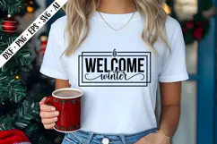 Welcome Winter Svg, Christmas Svg Designs Product Image 3