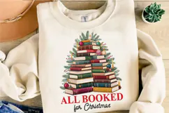 All Booked For Christmas PNG Designs Product Image 4