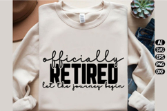 Officially Retired Since Svg Design Product Image 3