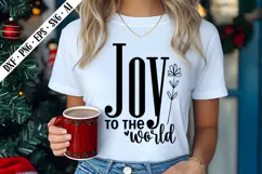 Joy to the World Svg, Christmas Svg Designs Product Image 3