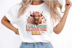 Highland Cow Funny PNG Product Image 2