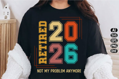 Not My Problem Anymore Svg Design Product Image 1