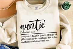 Auntie Definition Svg Design Product Image 3