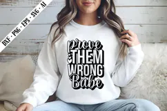 Prove Them Wrong Babe Svg, Inspirational Svg Designs Product Image 3
