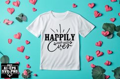 Happily Ever Svg Cut Files Creative Art Product Image 1