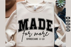 Made For More Christian Svg Design Product Image 3