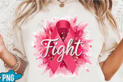 Breast Cancer Fight Survivor PNG Designs Product Image 1