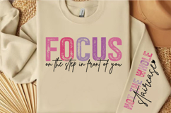 Focus on the Step Svg Design Product Image 1