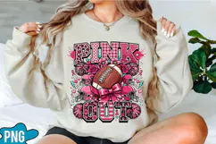 Pink Out Breast Cancer Sublimation Product Image 1