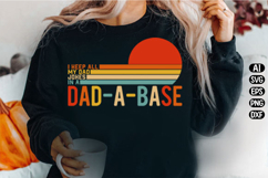 I Keep All My Dad Jokes In A Dad-a-base Svg Design Product Image 3