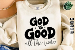 God is Good all the time Coquette Svg Design Product Image 3