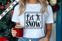 Let It Snow Svg, Christmas Svg Designs Product Image 3