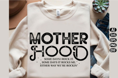 Mother Hood Mom life Svg Design Product Image 3