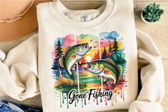 Funny Fishing Sublimation Png Bundle Product Image 3