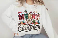 Coquette Merry Christmas PNG Designs Product Image 3