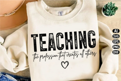 Teacher Quotes Back To School Svg Design Product Image 1