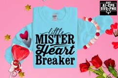 Little Mister Heart Breaker Svg Cut Files Creative Art Product Image 1